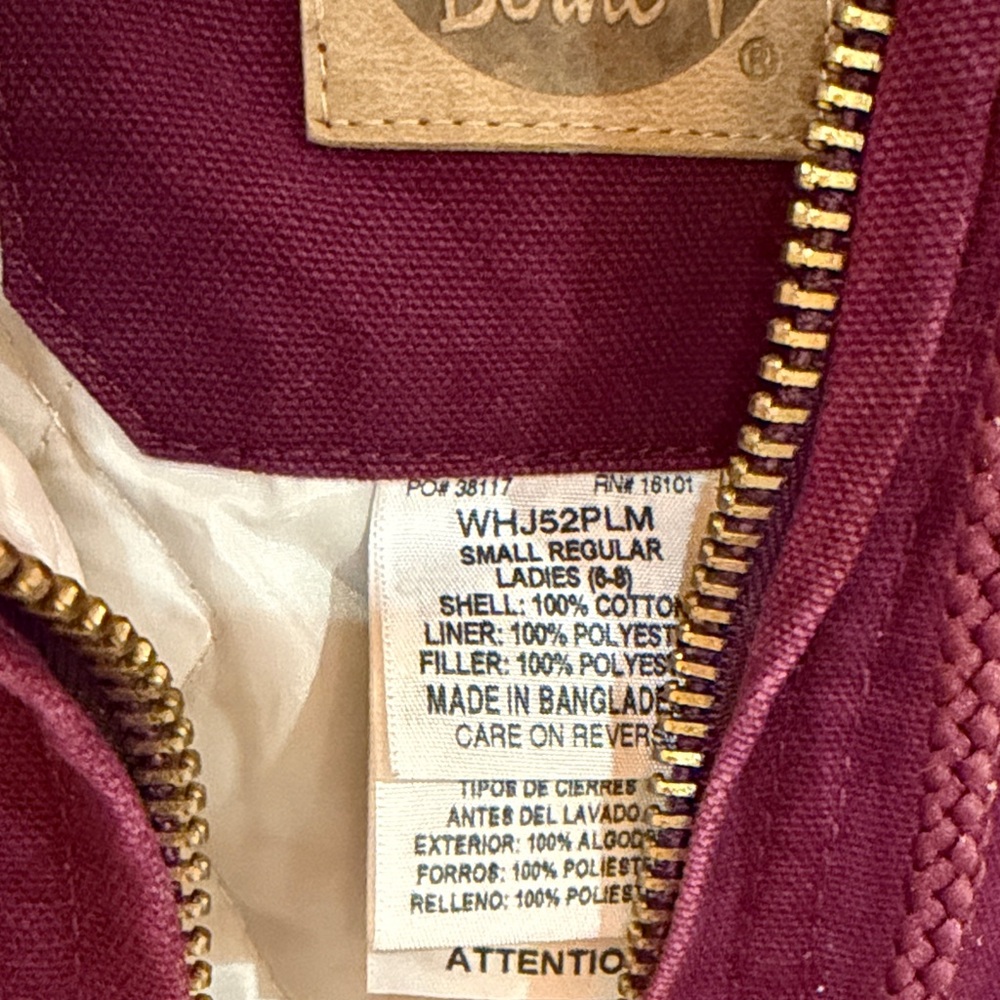 Women's Purple Utility Jacket - Picture 5 of 6